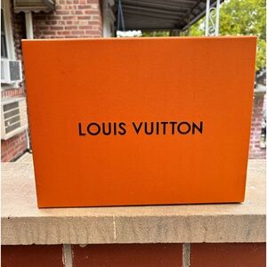 Authentic LOUIS VUITTON LV Gift Box Empty Boxe,  Size: 13.5”x9.5”x5.25”  Great
